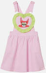 DangerKids Devilish Embroidered Pinafore (Pink - Sizes 2, 3, 4, 5, 6-7, 8-9) $9 (Usually $58) + $15 Shipping @ Dangerfield