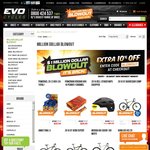 10% off All Blowout Deals @ Evo Cycles