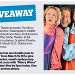 Win a Double Pass to The Merry Wives of Windsor from The Dominion Post (Wellington)