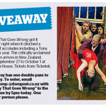 Win a Double Pass to The Play That Goes Wrong from The Dominion Post (Wellington)