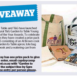 Win an Al Brown Cook Book, a Garden to Table Apron, Tote Bag and Notebook and a Watering Can from The Dominion Post