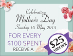 For Every $100 Spent May 8/9, Get a $25 Voucher @ Kirkcaldies [Wellington]