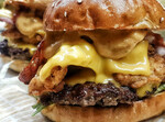 Any Single Size Burger, Fries & 330ml Drink for $15.90 @ Re:Burger via Grab one