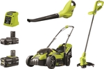 Ryobi Black Friday Sale (Lawn Mower, Line Trimmer, Hard Surface Blower, Charger and 2 Batteries) $399 @ Bunnings