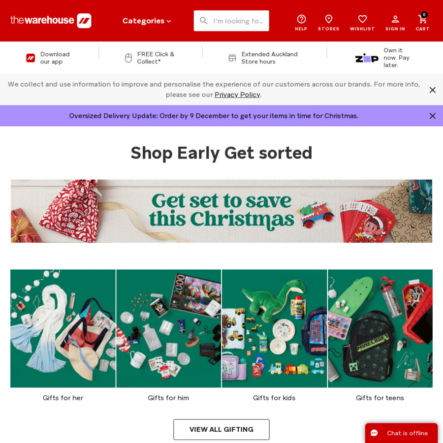 Free Shipping Code The Warehouse ChoiceCheapies