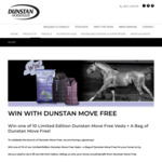 [Horse Owners] Win 1 of 10 limited edition Dunstan Move Free vests + bag of Dunstan Move Free @ Dunstan