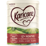 Karicare Baby Formula 900g (K3 Toddler Milk 12+ Months; K2 Baby Follow-On 6-12 Months) $13.99 @ PAK'n SAVE, Petone