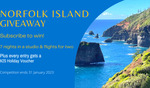 Win a 7-Night Norfolk Island Getaway from Australia & New Zealand Travel Company