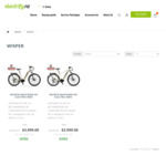 $1000 Off Wisper Wayfarer M7 & M9 E-Bikes: $3999 (Was $4999) @ Electrify NZ
