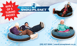 Win 1 of 5 Tubing Passes at Snowplanet from Kiwi Families