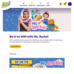 Win 1 of 4 x Ms. Rachel Speak & Sing Dolls from Planet Fun