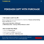 Load $60 for $90 Arcade Credit and a Pokémon Plush Toy Each Week @ Timezone
