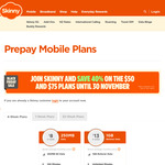 30% off 52-Week Plans (New or Existing Customers); 40% off $50+ Plans for 12 Weeks (New Customers) @ Skinny