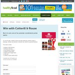 Win 1 of 6 Cotterill & Rouse Condiment Packs (Valued at $60ea) from Healthy Food