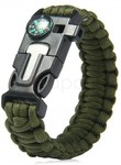 5 in 1 Outdoor Survival Paracord Bracelet  $0.50 USD ($0.73 NZD) Delivered @ Zapals