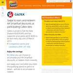 AA Smartfuel / Caltex - 10c off $40+ [April 2-3]