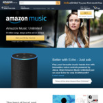 Free 3 Months of Amazon Music ($13.49 AUD/Month after)