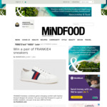 Win a Pair of FRANKiE4 Sneakers (Worth $279.95) from Mindfood