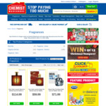 Purchase any Fragrance (From $2.99) & Qualify for Free Shipping @ Chemist Warehouse NZ