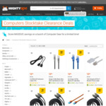 Computer Parts & Accessories Sale: 2M Ethernet $2, Network Patch Cable $3, 120mm Fan $4 + Shipping @ Mighty Ape