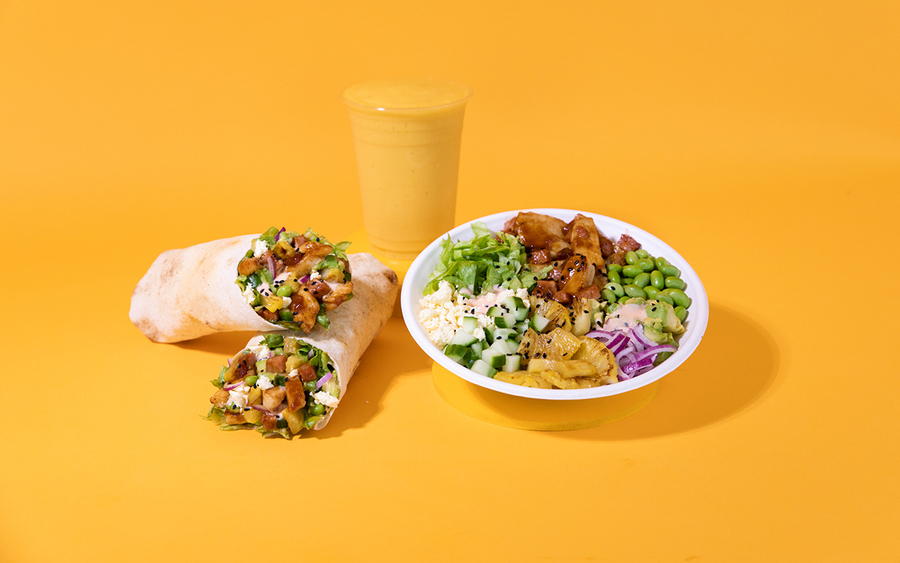 Free Hawaiian Huli Huli (Pita or Salad Bowl) for First 10 Customers