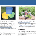 Win 1 of 2 Cube Larala Lights (Worth $224.90) from Your Weekend