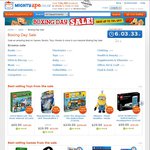 Mighty Ape Boxing Day: Up to 70% off Games, Books, Toys | Simpsons LEGO 25-35% off, V Energy Jono 12pk $10 + More