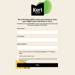 Free Keri 1L Juice Voucher (3000 Available) @ Keri Juice (Redeemable at NZ Supermarkets)