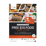 [Auckland] Free $10 Food Voucher (Ends 3pm, 15/08) @ Shore City Mall (Takapuna)