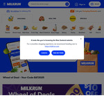 $10 off $60 Spend (Excludes Delivery & Tobacco Products, One Use Per Customer) @ Milkrun App
