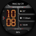 [Android, WearOS] DADAM130: Digital Watch Face $0.39 (Was $2.5) @ Google Play