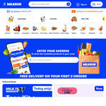 $15 off First Order (Min $60 Spend) @ MILKRUN