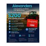 Win a $200 Noel Leeming Gift Card from Alexanders Accountants