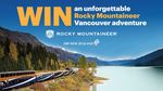 Win Return Flights for 2 to Vancouver, Rocky Mountaineer (Scenic Train) from The Coast