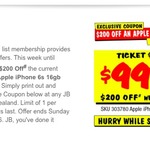iPhone 6S $999 (Save $200) @ JB Hi-Fi [Coupon Required]