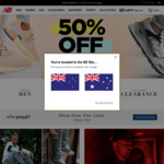 50% off Selected Shoes @ New Balance