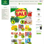 Countdown - One Day Sale: Select Juice 2.4l $1.50, Broccoli $1 Each + More