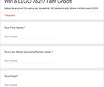 Win a LEGO Marvel I Am Groot @ Brick Store