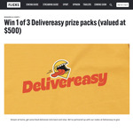 Win One of 3 $500 Deliver Easy Prize Packs from Flicks