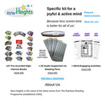 18 Books at Either The 7-8 or 11-12 Year Old Reading Level $0 + $15 Shipping ($25 Rural) @ New Heights Reading