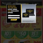 $20 off $99, $40 off $300, $60 off $500, $80 off $1000, 10% off Mac Book Air, @ Dick Smith