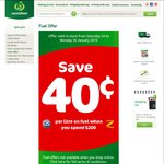 Save 40c/lt When You Spend $200 or More @ Countdown