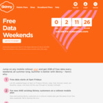 2GB of Free Data Every Weekend All Summer on Any Rollover Plan ($16+ / 28 Days) @ Skinny Mobile 