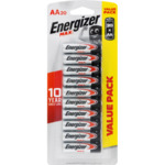 Energizer Max AA Battery 20pk for $12.99 @ Pak n Save, Clarence Street