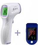Non-contact Infrared Body Thermometer + SpO2 Blood Oxygen Sensor US$12.99 (~NZ$20.26 approx. Delivered) @ Tomtop