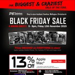 PB Tech Black Friday / Cyber Monday Sales | 13% off Mac | Instore Friday/Online Monday