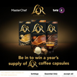 Win 1 of 5 Prizes of a Year's Supply of L'OR Coffee Capsules @ TVNZ 2