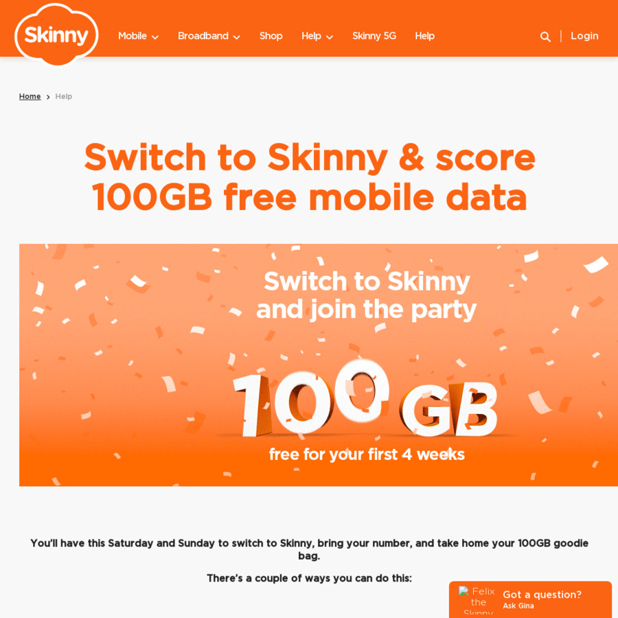 Take Your Number To Skinny On A 17 Prepaid Plan Receive 100GB Bonus take-your-number-to-skinny-on-a-17-prepaid-plan-receive-100gb-bonus