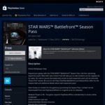 PS4: Star Wars Battlefront Season Pass Free