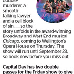 Win 1 of 2 Double Passes to Chicago from The Dominion Post (Wellington)